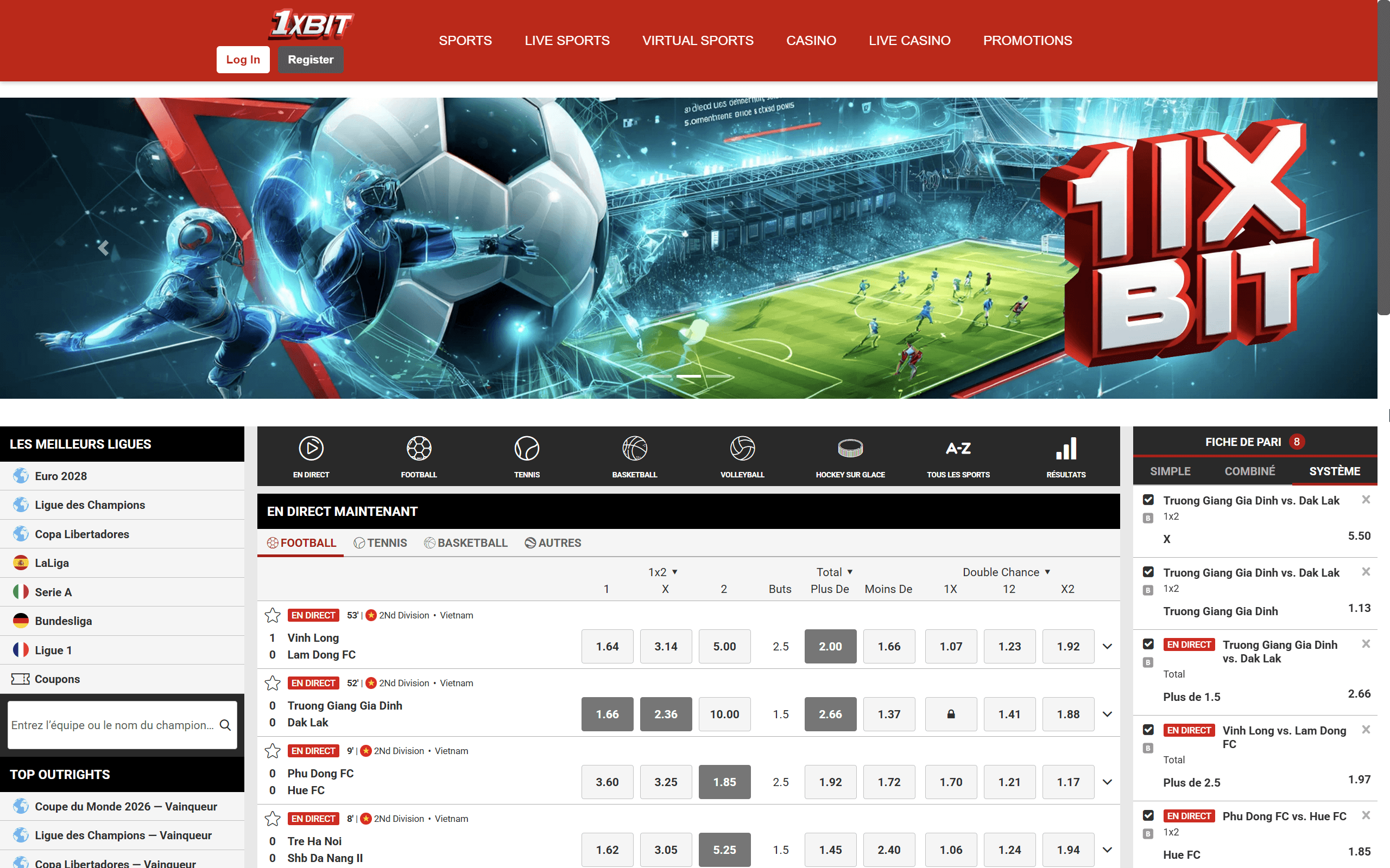 Script Web 1XBIT Pro - Casino & Sports Betting Platform