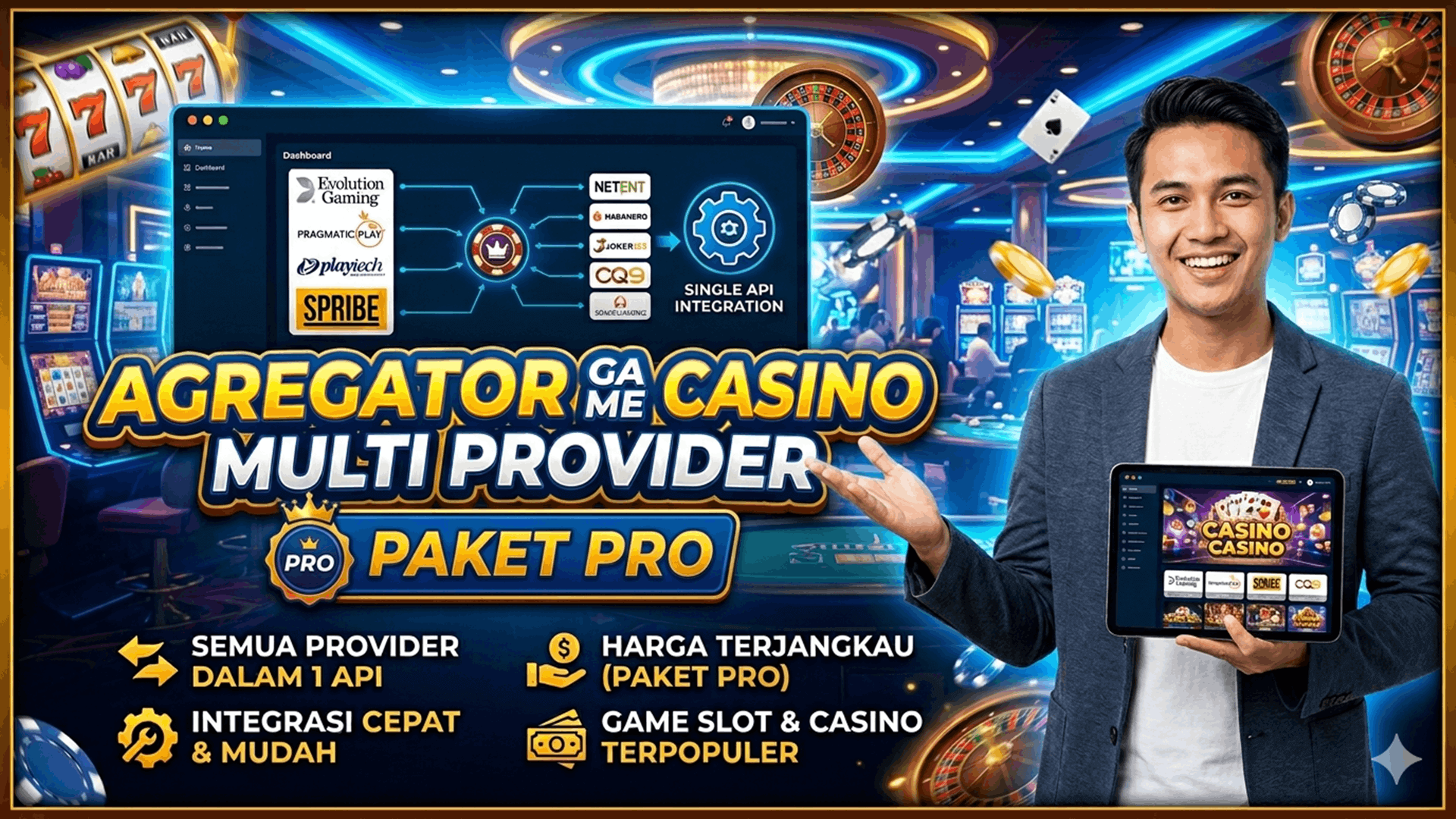 API Game Casino Paket Pro