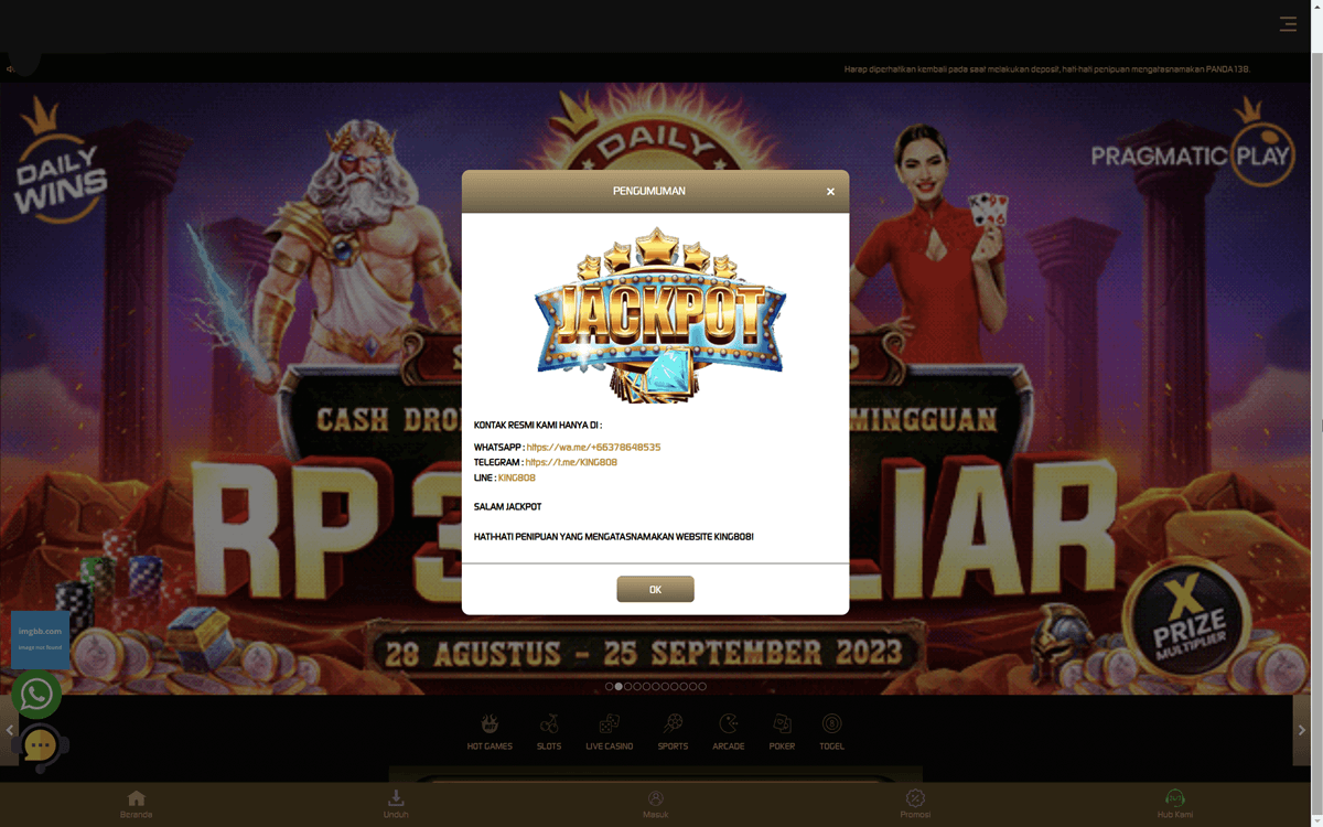 Script Web Nexus Off Game - Slot & Casino Semua Provider